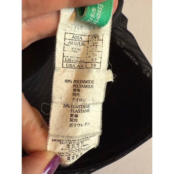 Seekers Essentials Australia Women's 18 Beach Floral Resort One Piece Swimsuit - Picture 8 of 12